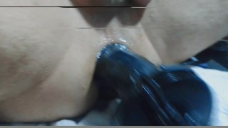 cuming from my ass whit bbc inside