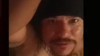 Hot Latino Thug Jacking Off and Cumming On Himself