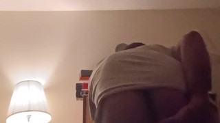 MY MOM IS IN THE OTHER ROOM SERIES SEASON 1-TIGHT BLACK GAY BOOTY DANCING WITH TOY IN ASS EP. 9