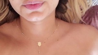 Should I ride the pillow or stroke with both hands