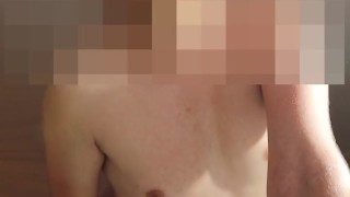 Twink Masturbation: The untamed need of a young man (uncut young dick) - tense relaxes self!