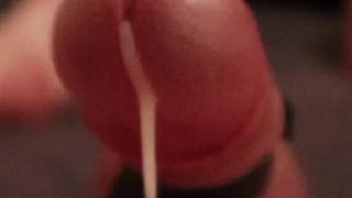 Shock Estim: Electrostimulation Male Genitalia with Orgasm - SMALL COCK SHOOT!