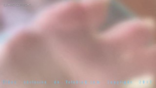 SELF FOOT WORSHIP , NATURAL LONG TOENAILS. YELAHIAG
