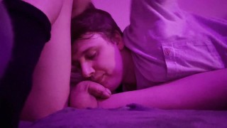 deepthroating my HUNG TWINK before I CREAM HIM RAW!