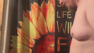 stepbro jumps right in the shower and whos in there stepsis