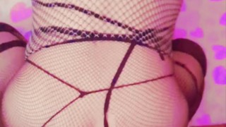 Femboy dildo masturbatin and Cum