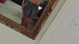Leaving the bathroom