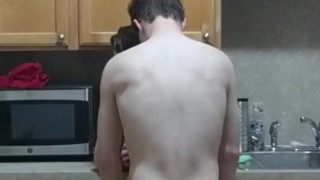 Heather Kane Kitchen Creampie (behind shot)