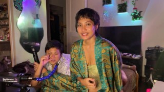 first time trying a fuck machine uwu