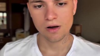 Resanu the Balkan Twink Takes Massive Blowjob Like a Pro