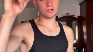 Balkan Twink Worships Top’s Thick Cock with Passion