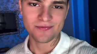 Daddy Dominates Balkan Blond Twink in Hotel Room