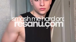 Balkan Boy Resanu Worships Big Top at the Spa