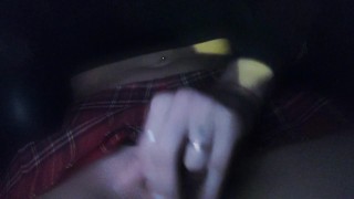 Intense close-up car masturbation – raw, real, and unfiltered! Shot up close to capture every steamy