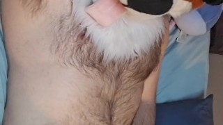 PRAISE KINK! @AngryBarks shows you how to take care of your morning wood.