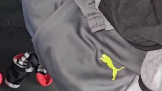 Boy was blushing in cafe watching eating éclairs so I took home gave him food & shrunk