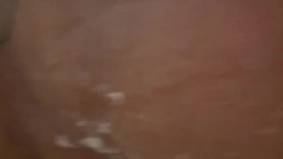 Washing my pussy (almost drowned myself 🫠)