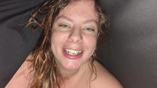 Babe gets horny and sex.