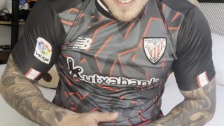 GAY FOOTBALL PLAYER😏Cum With NO TOUCH