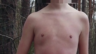 Masturbation: The best way to oxygenate body (NAKED WINTER) - jerking off by KolowskiBRO!!!