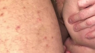 Massive hole stretching cock, construction site creampie. Cuntwrecker