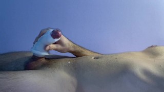 Hard Edging and cum so much !!!