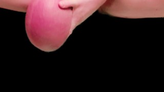 Futanari Relaxing Big Balls Swing Time Saline Infusion Futa Massage Huge Balls Ballstretching