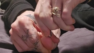 Clipping My Toe Nails And Showing Off Toes