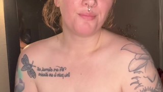 Chubby Girl Smoking Naked