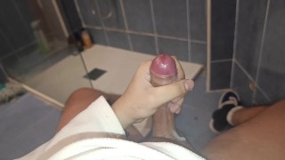 Corrida en cámara lenta tiro buena leche