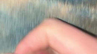 daily jerk off 08/30 - my dick drips precum until I cum - jerk off challenge