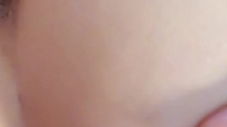 Eating pussy and stretching her little asshole