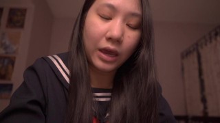 Nailing A 33 Year Old Man - Japanese School Girl