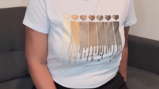 Llegando a mi casa con la panty muy mojada