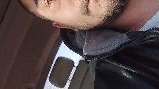 Risky jacking off in public 💦