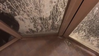 Young Guy jerking off in a Shower