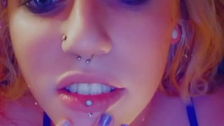 Naughty kitten plays alone