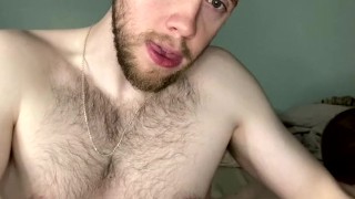 Friend Cums Handsfree Getting Filled Bareback