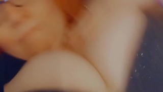 Quickie masterbation play with butt plug