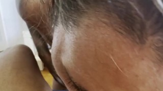 My Stepbro Plays With His FAT COCK And My Mouth😈