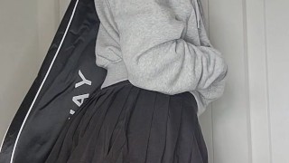 Tennis Girl Teases You In Her Short Skirt 🎾🫦 I Want You Throbbing For Me 💋🤍