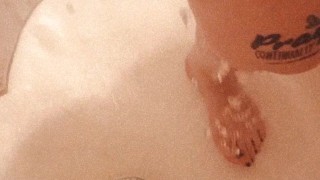 Dildo in the shower Kitten moans for you