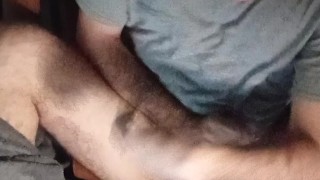 Top-Down View of Me Masturbating Until I Cummed