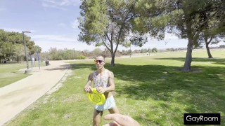 Game of Frisbee Gets Lars Horny For Some Fat Cock