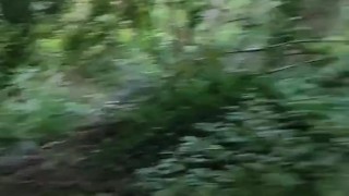 The first time he sucks in the forest and pisses