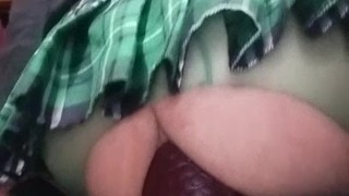 Femboy using dragon friend