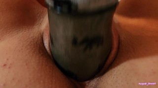 Massive Dildo & Sock Fetish Orgasm