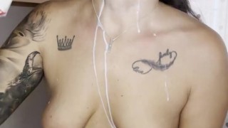 Playing With MILK In My Body💦
