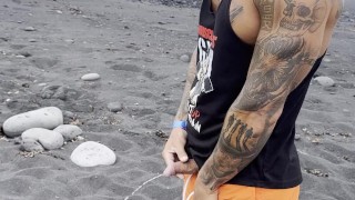 GAY PISS in a PUBLIC PLACE💦People Can DISCOVER ME