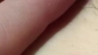 Woman gets all wet after cumming close up #pussy juice